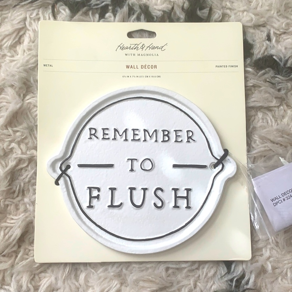 Hearth & Hand bathroom wall decor